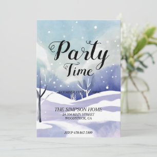 Invitation à la fête de Noël au Pays des Merveille