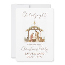Invitation à la fête de Noël de la Nativité de l'É