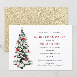 Invitation à la Fête de Noël de l'Arbre Traditionn