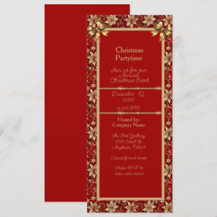 Invitation à la fête de Noël de l'entreprise