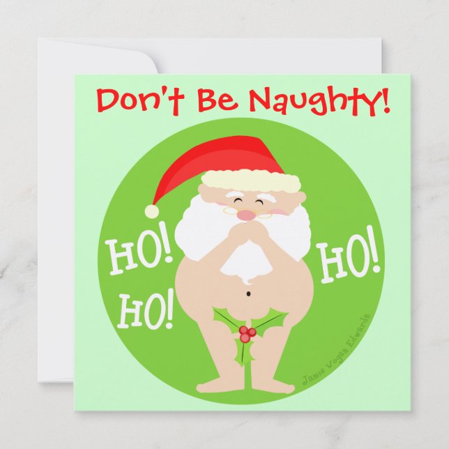 Invitation à la fête de Noël de Noël de Père Noël (Devant)