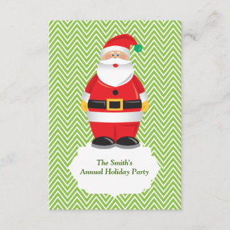 Invitation à la fête de Noël de Père Noël