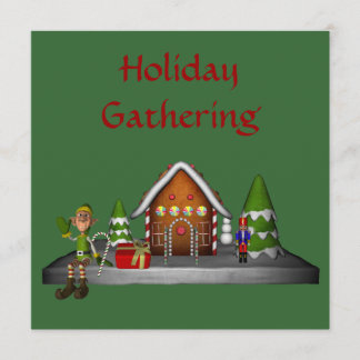 Invitation à la fête de Noël des Elfes