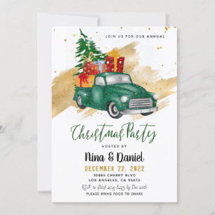 Invitation à la fête de Noël du Camion Rouge