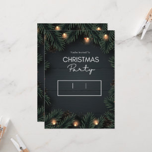 Invitation à la fête de Noël en famille