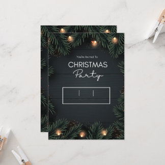 Invitation à la fête de Noël en famille