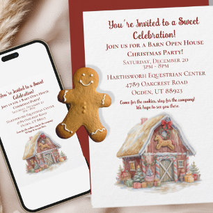 Invitation à la fête de Noël équestre