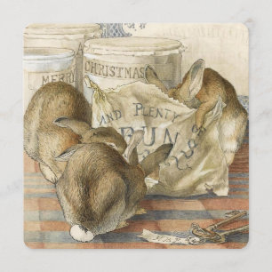 Invitation à la fête de Noël familiale