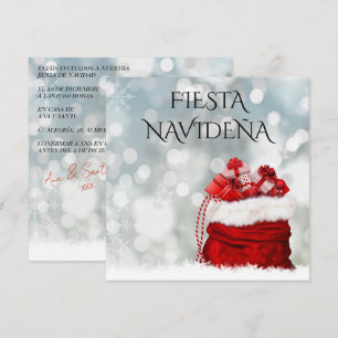 Invitation à la fête de Noël festive