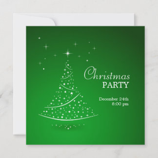 Invitation à la fête de Noël verte