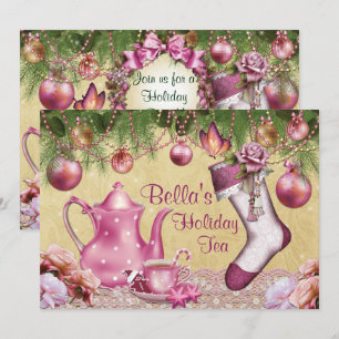 Invitation à la fête de Noël victorienne