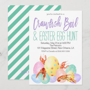 Invitation à la Fête de Pâques aux écrevisses
