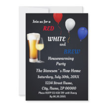 Invitation à la fête de pendaison de crémaillère R