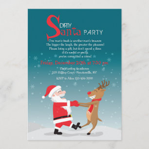 Invitation à la fête de Père Noël
