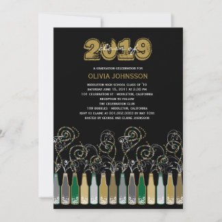 Invitation à la fête de photos de fin d'études ave