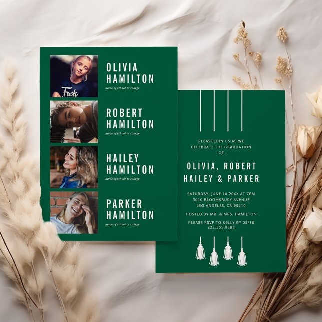 Invitation à la fête de remise conjointe des diplô (Créateur téléchargé)