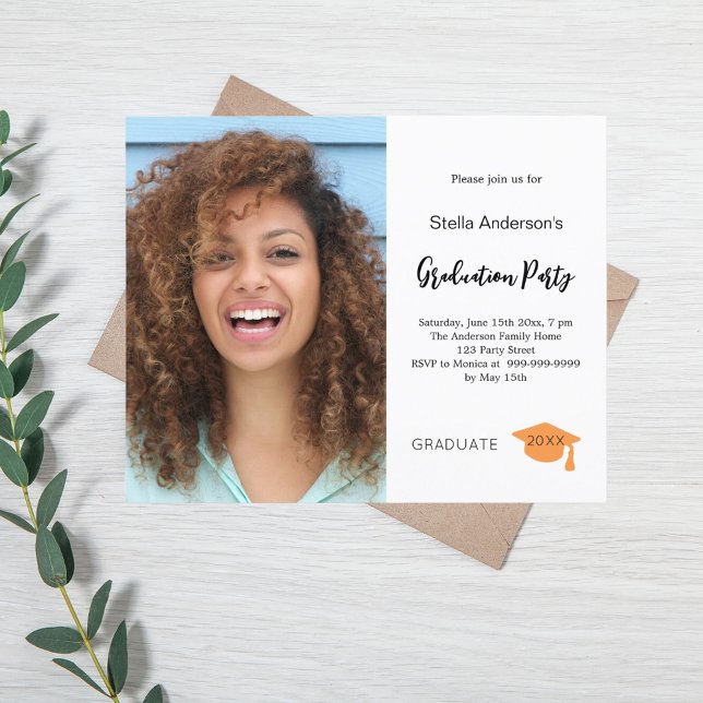 Invitation à la fête de remise des diplômes 2025 (Créateur téléchargé)