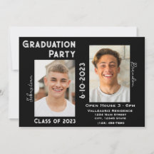 Invitation à la fête de remise des diplômes de deu