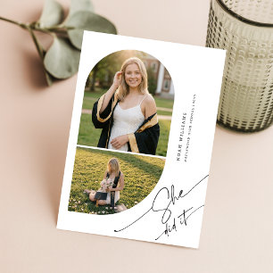 Invitation à la fête de remise des diplômes en pho