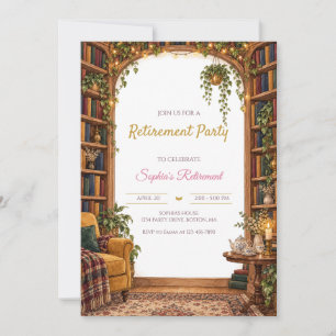 Invitation à la fête de retraite d'un amateur de l
