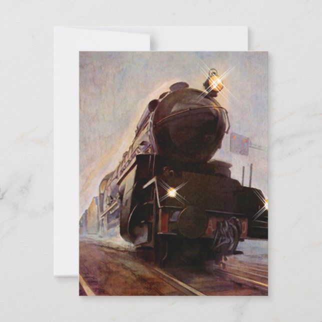 INVITATION À LA FÊTE DE RETRAITE ~ MISTY SOIR TRAI (Devant)