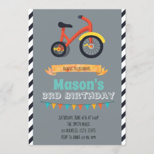 Invitation à la fête de vélo