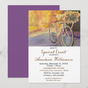 INVITATION À LA FÊTE DE VÉLO DANS LE PARC