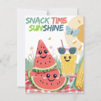 Invitation à la fête des Délices Tropicaux – Chaud