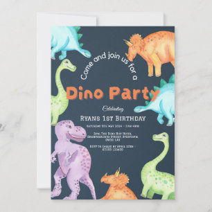 Invitation à la fête des dinosaures