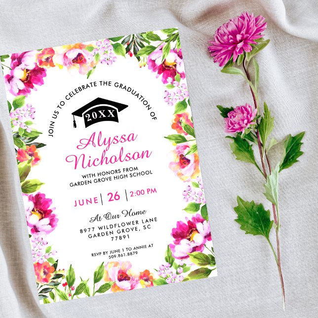 Invitation à la fête des Grad Rose Hot (Créateur téléchargé)