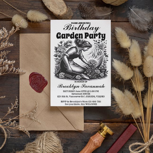 Invitation à la Fête des Jardiniers de Bloom Garde (Créateur téléchargé)