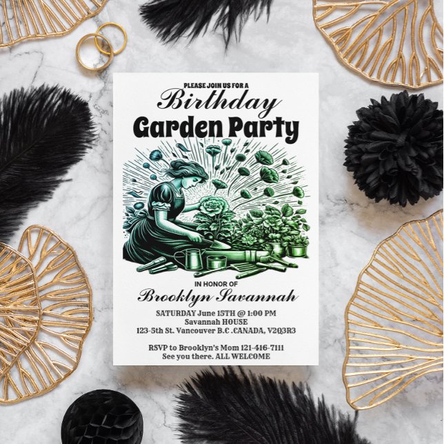 Invitation à la Fête des Jardiniers Fleuris de la  (Créateur téléchargé)