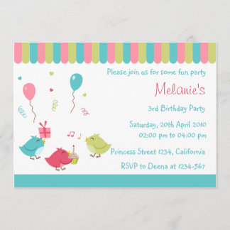 Invitation à la fête des oiseaux