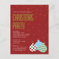 Invitation à la fête des Ornements gais