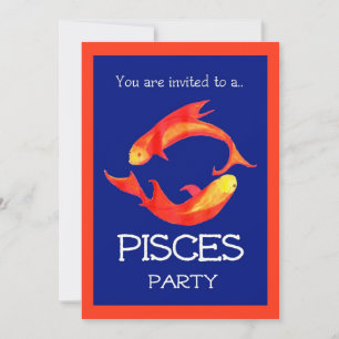 Invitation à la fête des "Pisces"