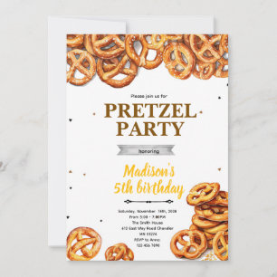 Invitation à la fête des pretzels