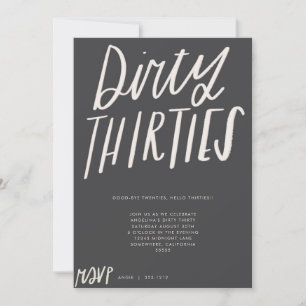 INVITATION À LA FÊTE DES TRENTE SALES