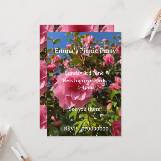Invitation à la fête d'été