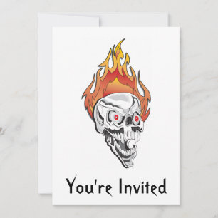 Invitation à la fête d'Halloween
