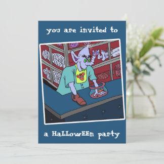 invitation à la fête d'Halloween 2026 par dalDesig
