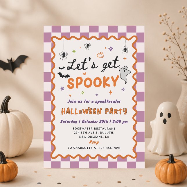 Invitation à la fête d'Halloween épouvantable (Créateur téléchargé)