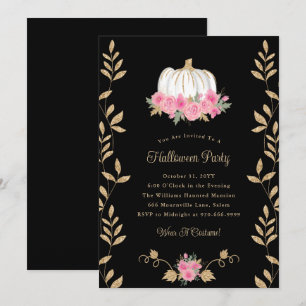 Invitation à la fête d'Halloween pour adultes