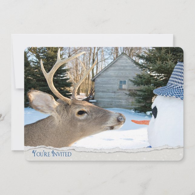 Invitation à la fête d'hiver (Devant)