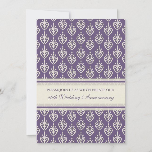 Invitation à la fête du 10e anniversaire de Plum C (Devant)