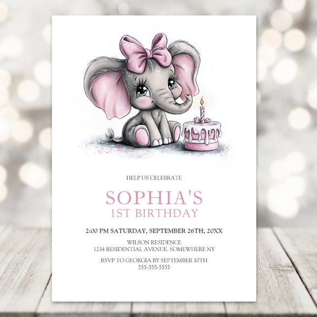 Invitation à la fête du 1er anniversaire de la pet (Créateur téléchargé)