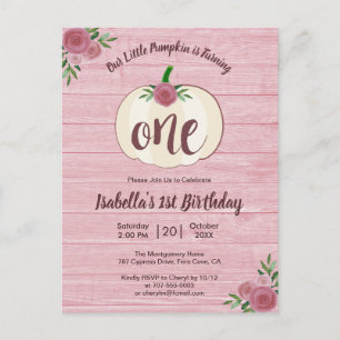 Invitation à la fête du 1er anniversaire de Little