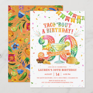 Invitation à la fête du 30e anniversaire