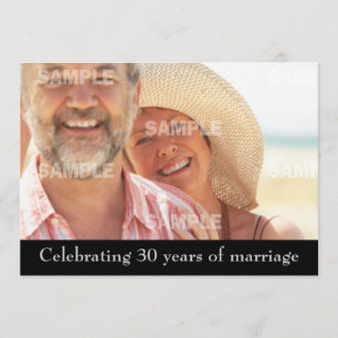 Invitation à la fête du 30e anniversaire