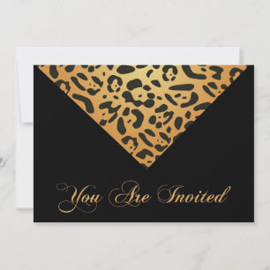 Invitation à la fête du 30e anniversaire au léopar