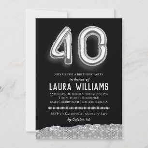 Invitation à la fête du 40e anniversaire